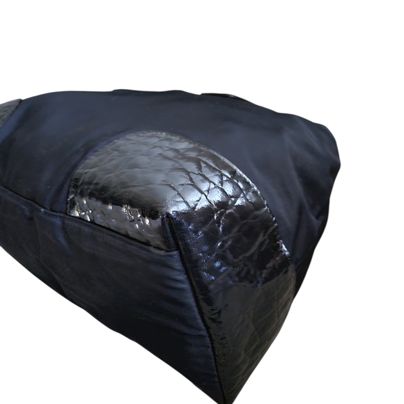 Prada Navy and Black Women's Satchel - Picture 4 of 15